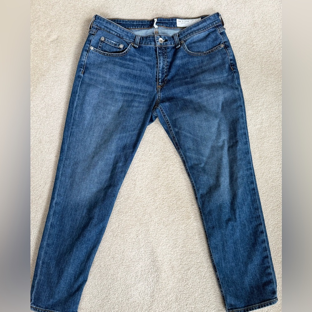 Rag & Bone Dre Low Rise Ankle Boyfriend Jeans